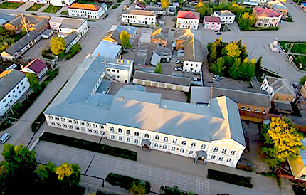 Основное (старое) здание Сапожковской средней школы